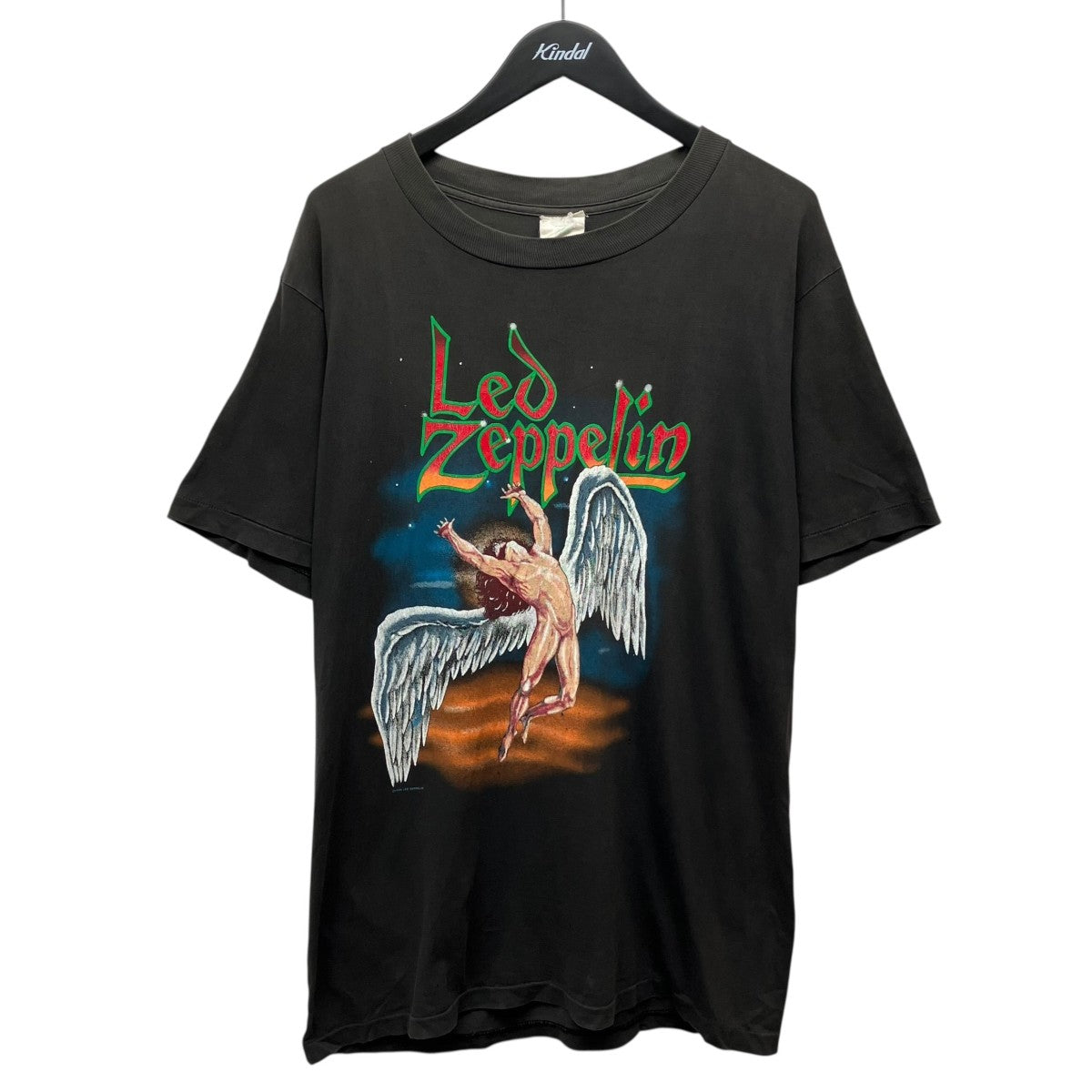 Led Zeppelin 90s「SWAN SONG」 プリントTシャツ 古着・中古-1枚目のアイテム画像