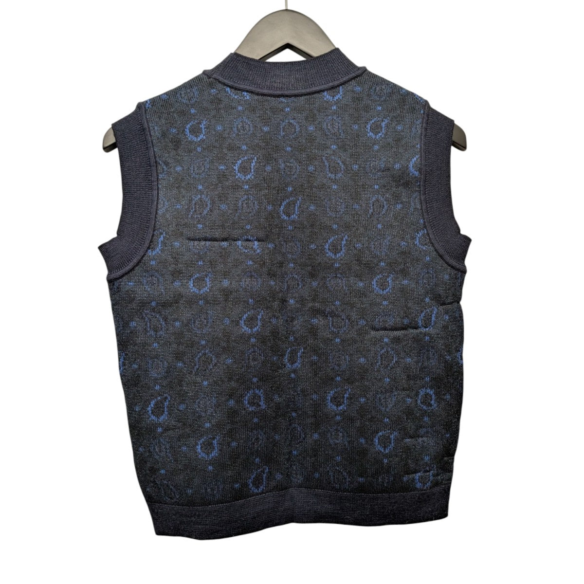 mame kurogouchi 21AWPaisley Jacquard Knitted VestペイズリージャガードニットベストMM21PF-KN724 古着・中古-2枚目のアイテム画像