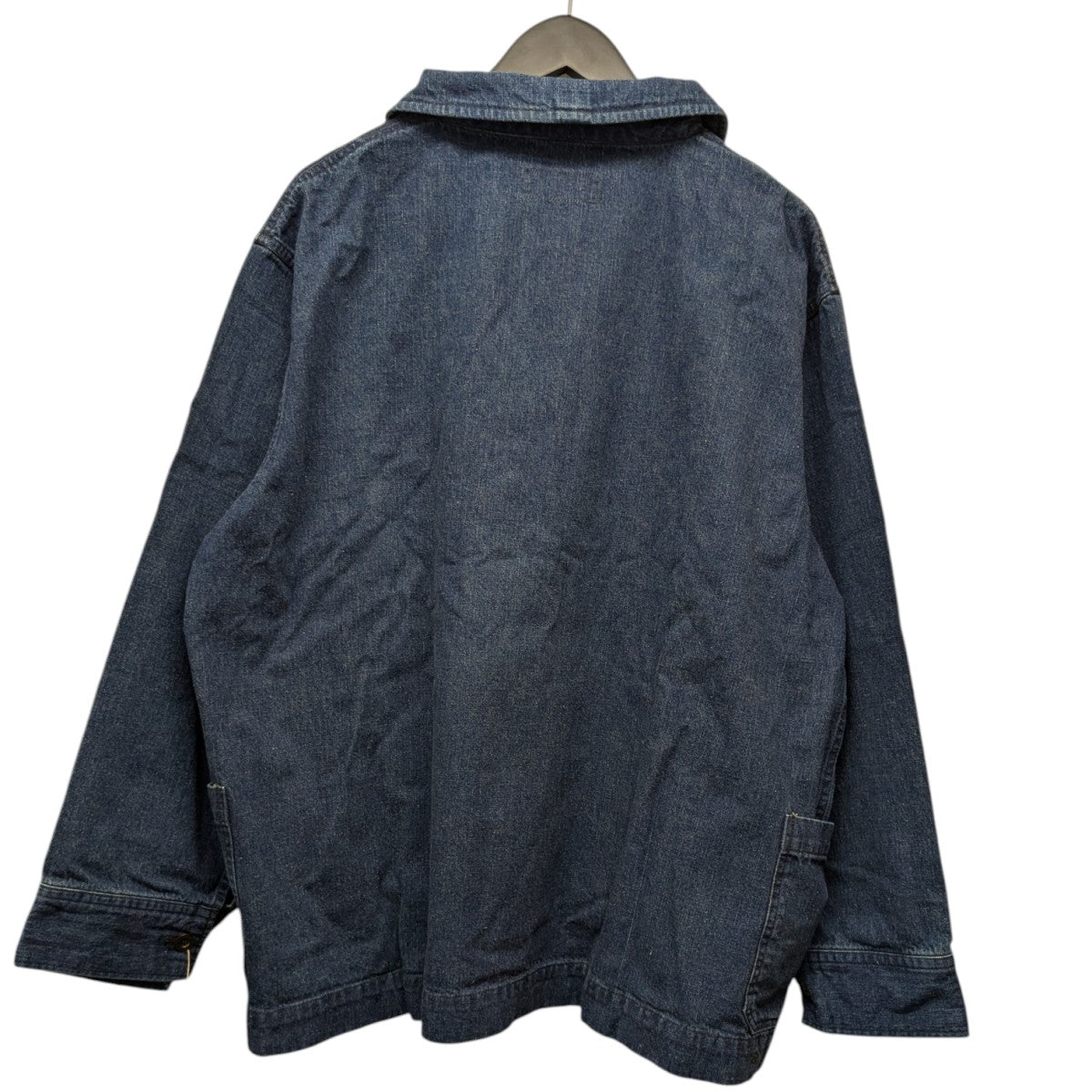 chimala(チマラ) US NAVY DENIM WORK PULL SHIRTプルオーバーデニム