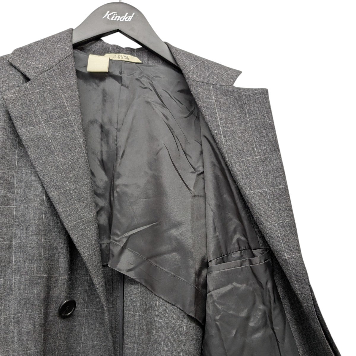 N．HOOLYWOOD(エヌハリウッド) チェックロングコート1201-C002-035