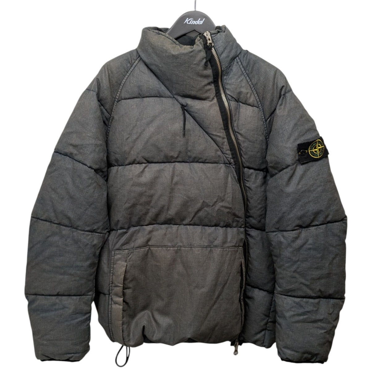 STONE  / LINO RESINATO DOWN-TC/ダウンジャケット/XL/ナイロン/KHK STONE ISLAND(ストーンアイランド) 「LINO RESINATO DOWN-TC」ダウン