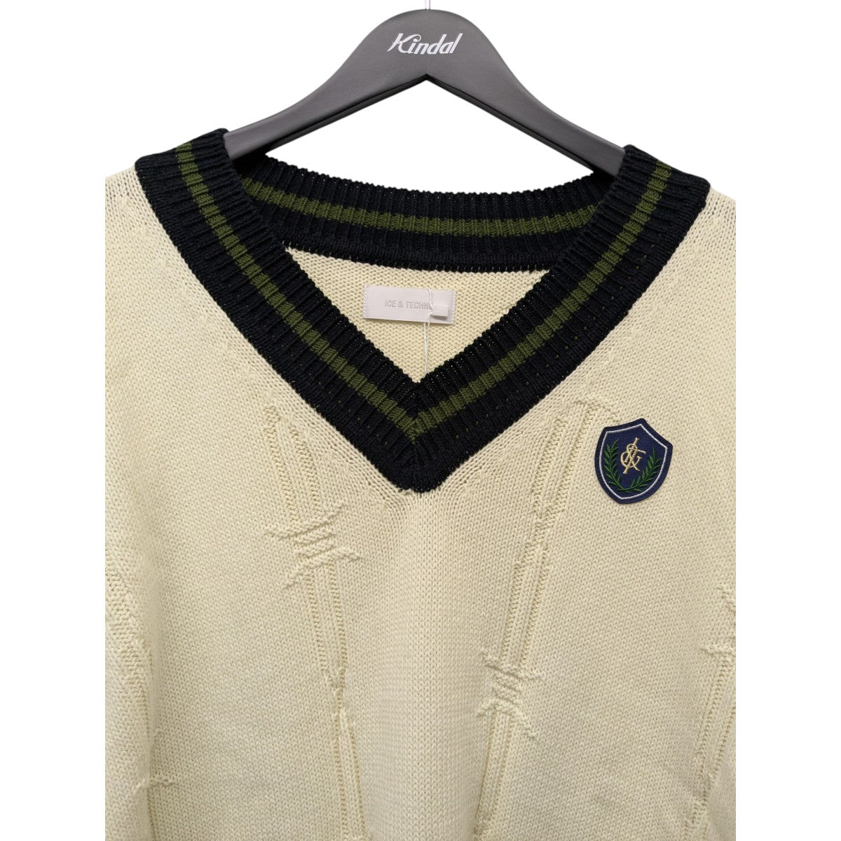 BARB WIRE SCHOOL KNITスクールニットIT25SS-KN01