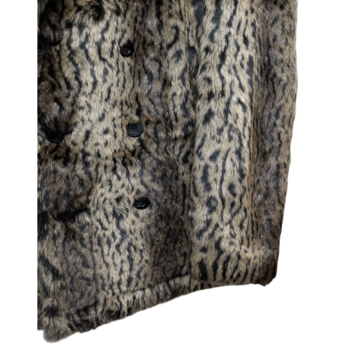 supreme 17aw Faux Fur Peacoatピーコート S Supreme×Schott 17AW「Faux Fur Peacoat」フェイクファーピーコート