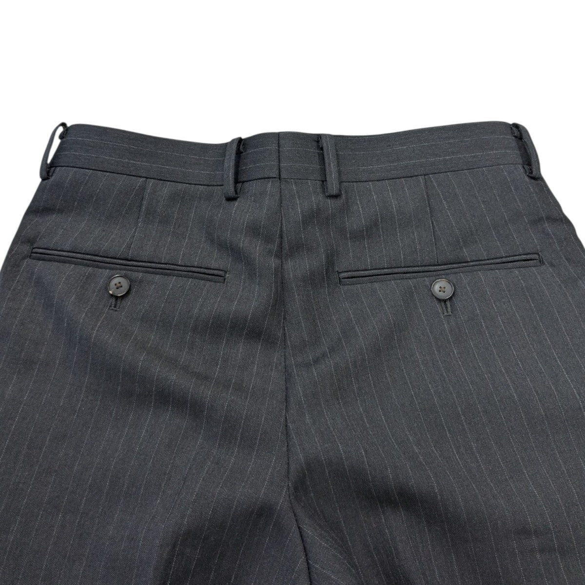 AURALEE(オーラリー) 25AWBLUEFACED WOOL TWO-TUCK SLACKSストライプ