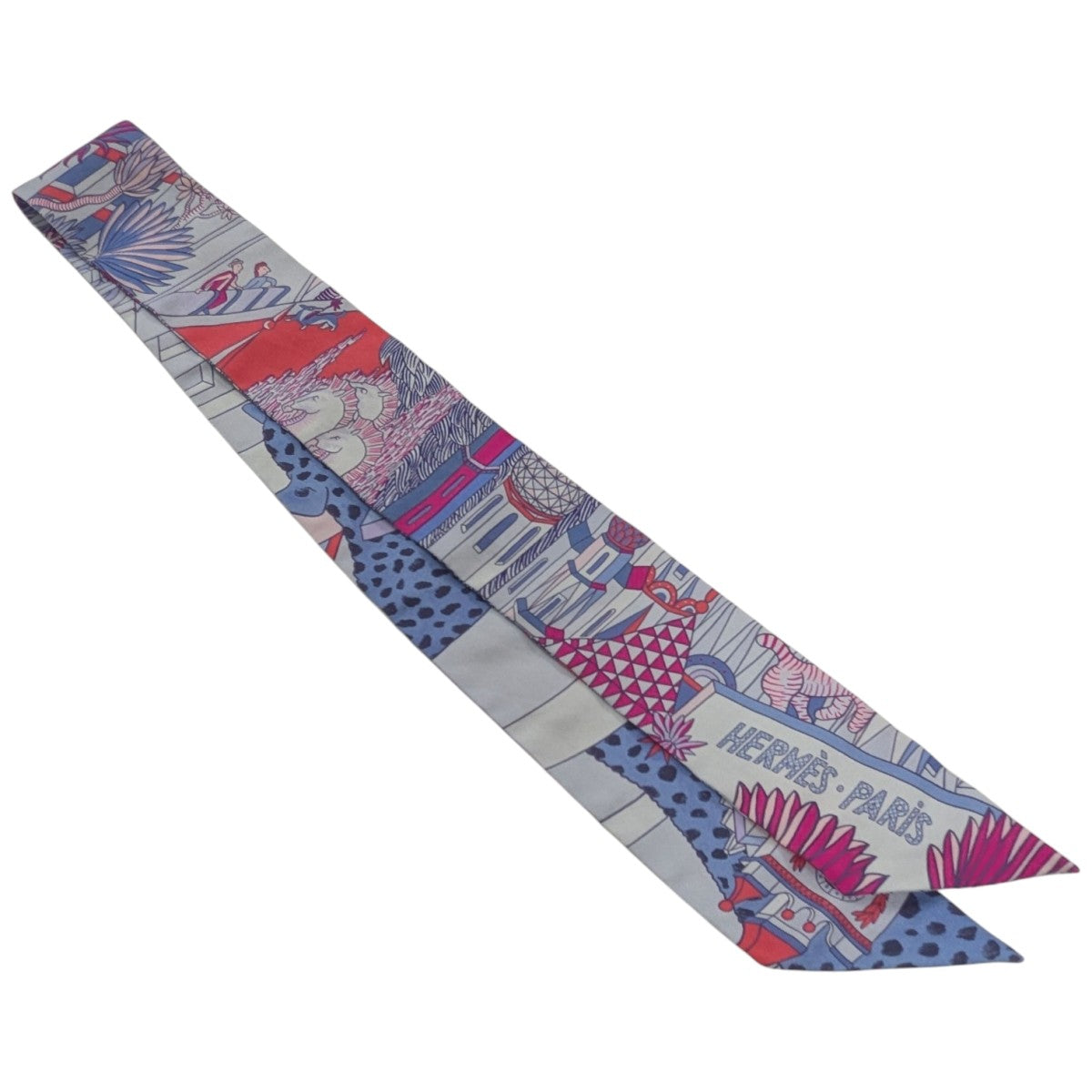 HERMÈS ツイリー アニマポリス マルチカラー HERMES(エルメス) ANIMAPOLISアニマポリススカーフツイリースカーフ