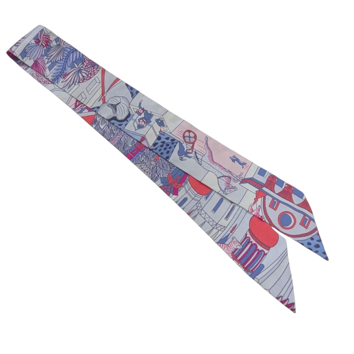 HERMES(エルメス) ANIMAPOLISアニマポリススカーフツイリースカーフ