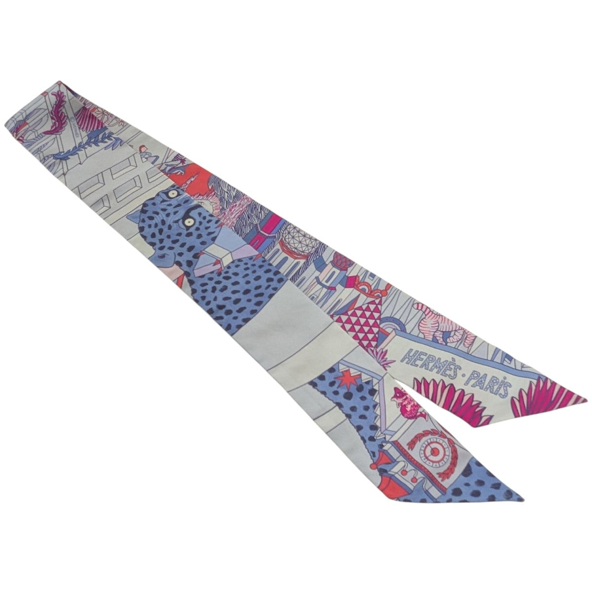 HERMES(エルメス) ANIMAPOLISアニマポリススカーフツイリースカーフ