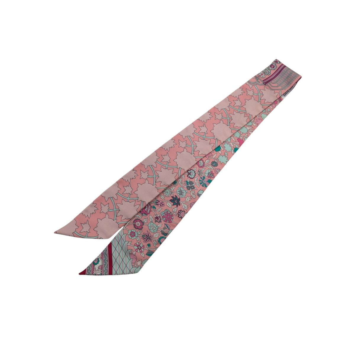 HERMES(エルメス) Tapis Persansペルシャ絨毯ツイリースカーフ ピンク