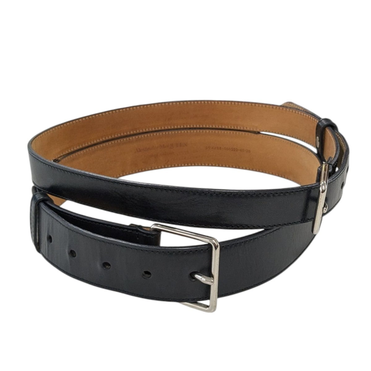 ALEXANDER McQUEEN(アレキサンダーマックイーン) ダブルレザーベルト