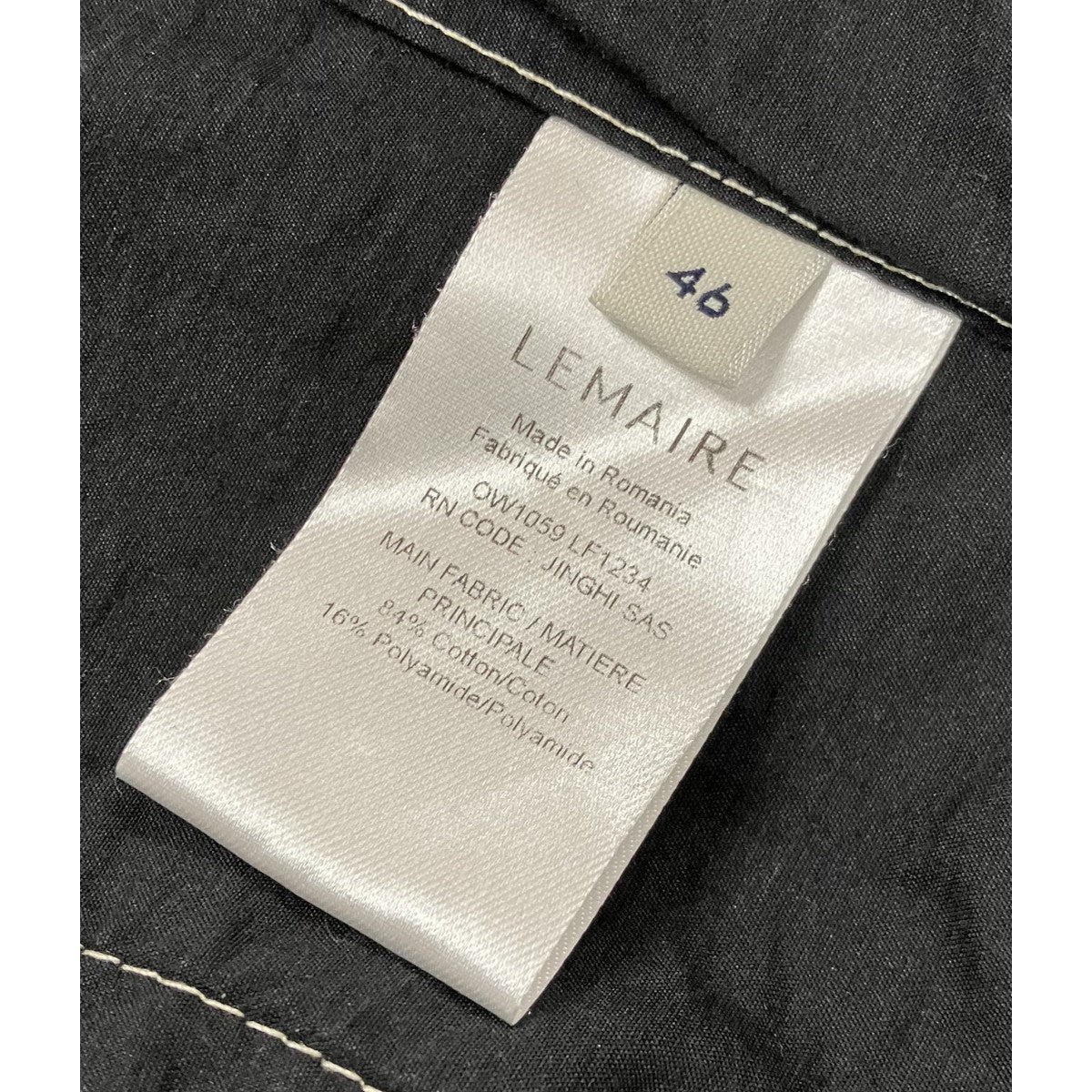 LEMAIRE 「LIGHT FIELD JACKET」ライトフィールドジャケｯト 古着・中古-5枚目のアイテム画像