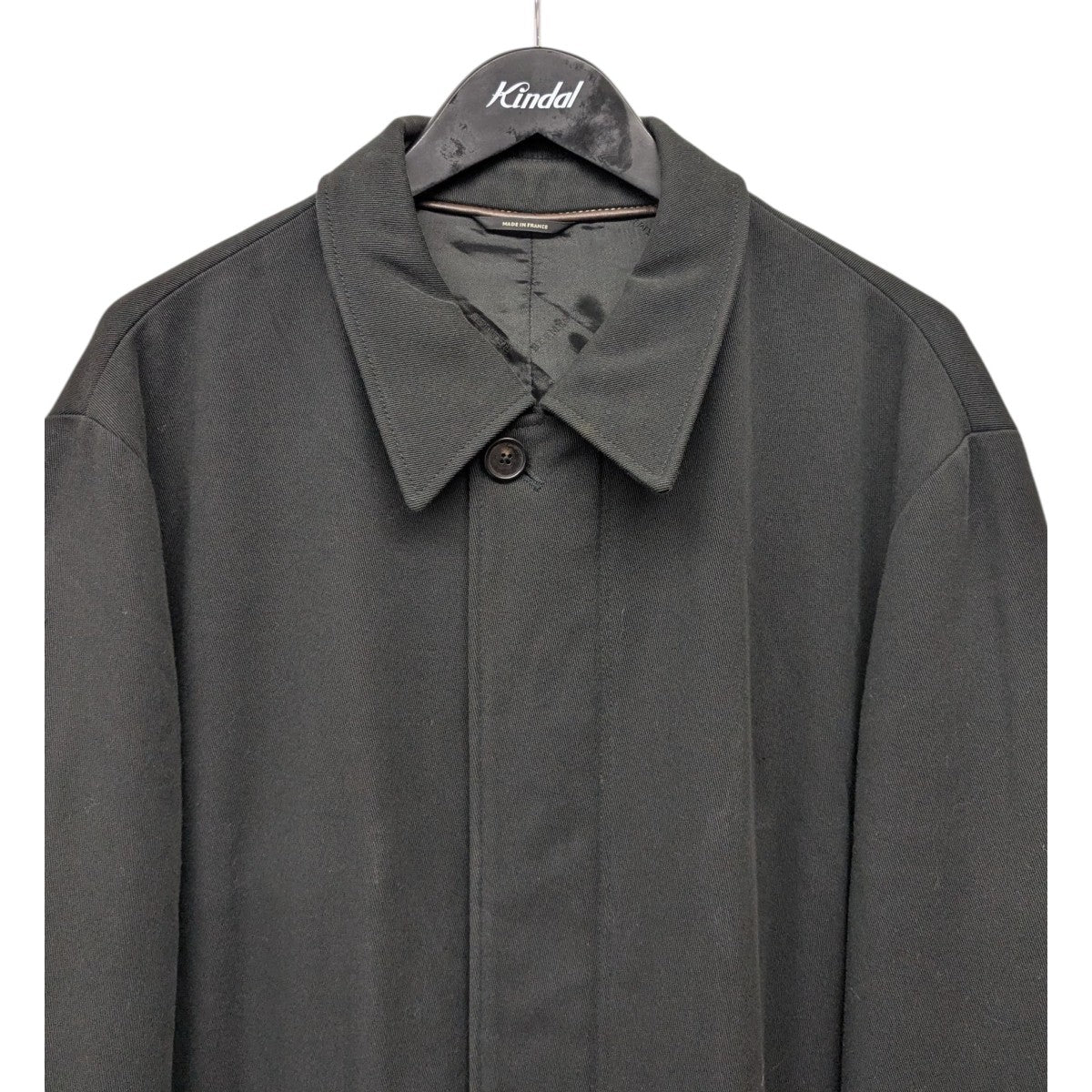 レザーパイピングハーフコート