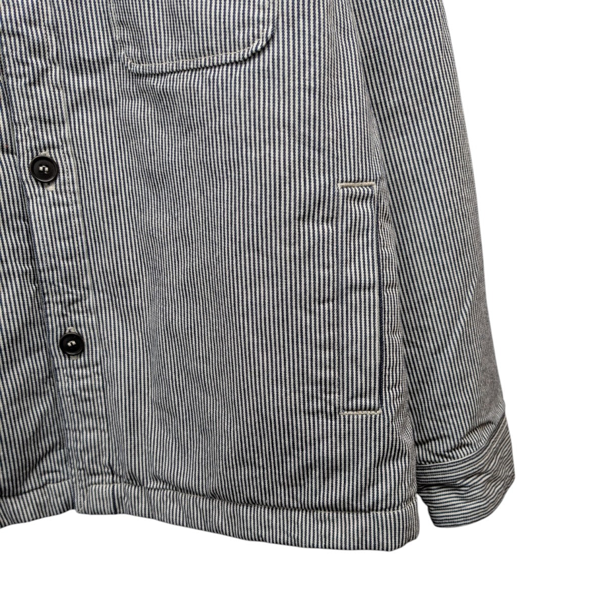 DESCENDANT×POST O'ALLS 25AWCRA90 HICKORY STRIPE JACKET POST O'ALLS