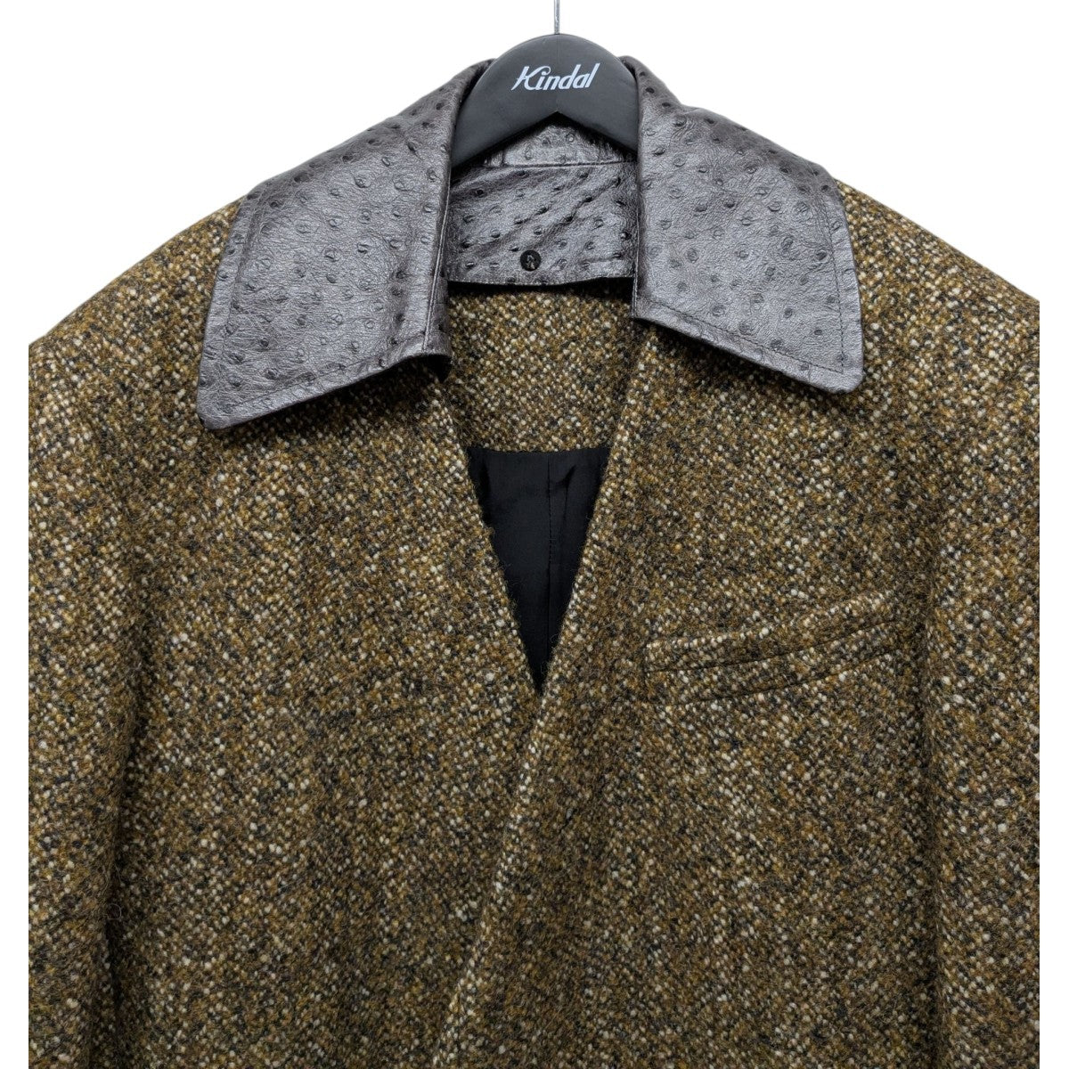BOTTEGA VENETA(ボッテガヴェネタ) テクスチャードウールロングコート