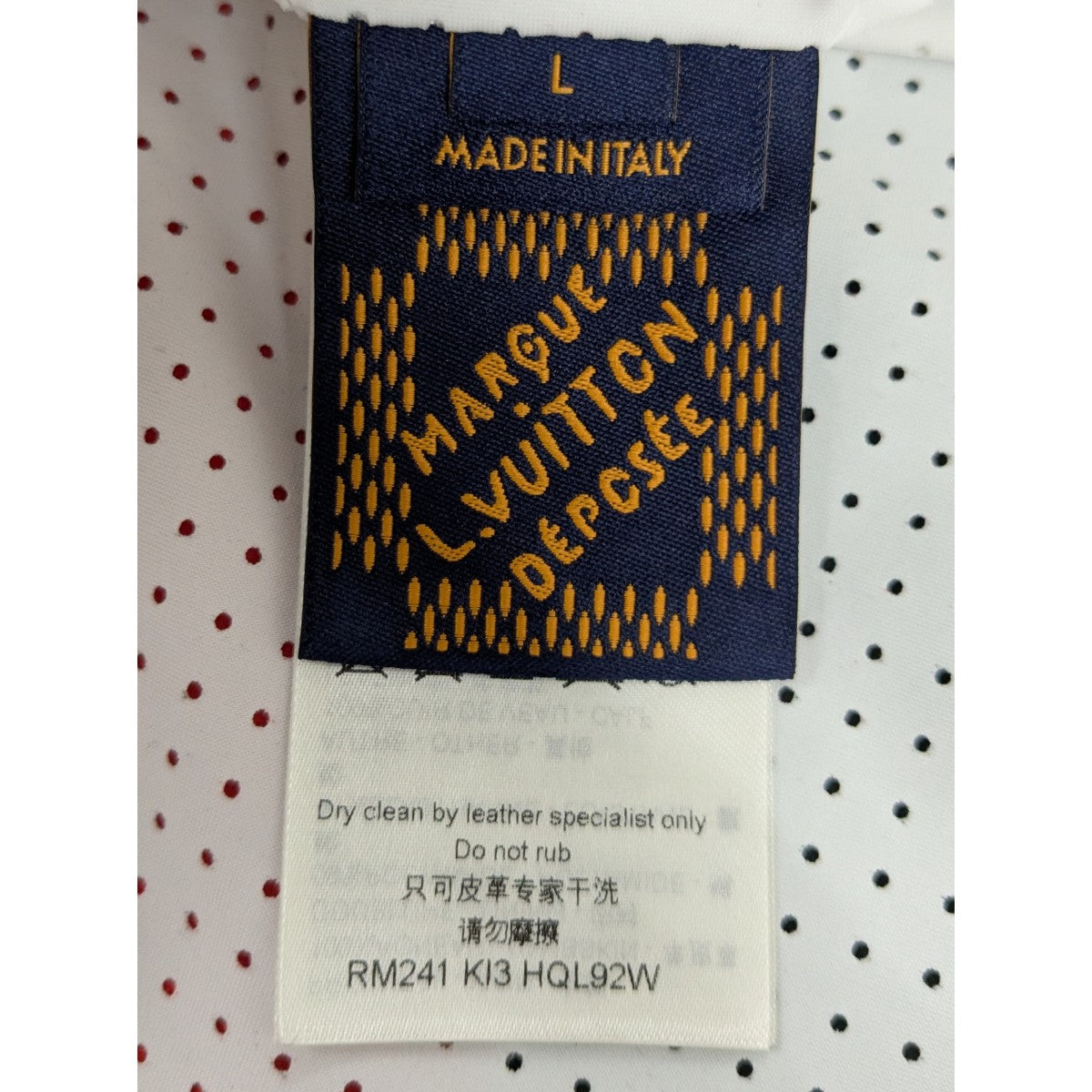 24SS ロングスリーブレザーインターシャラグビーポロシャツ