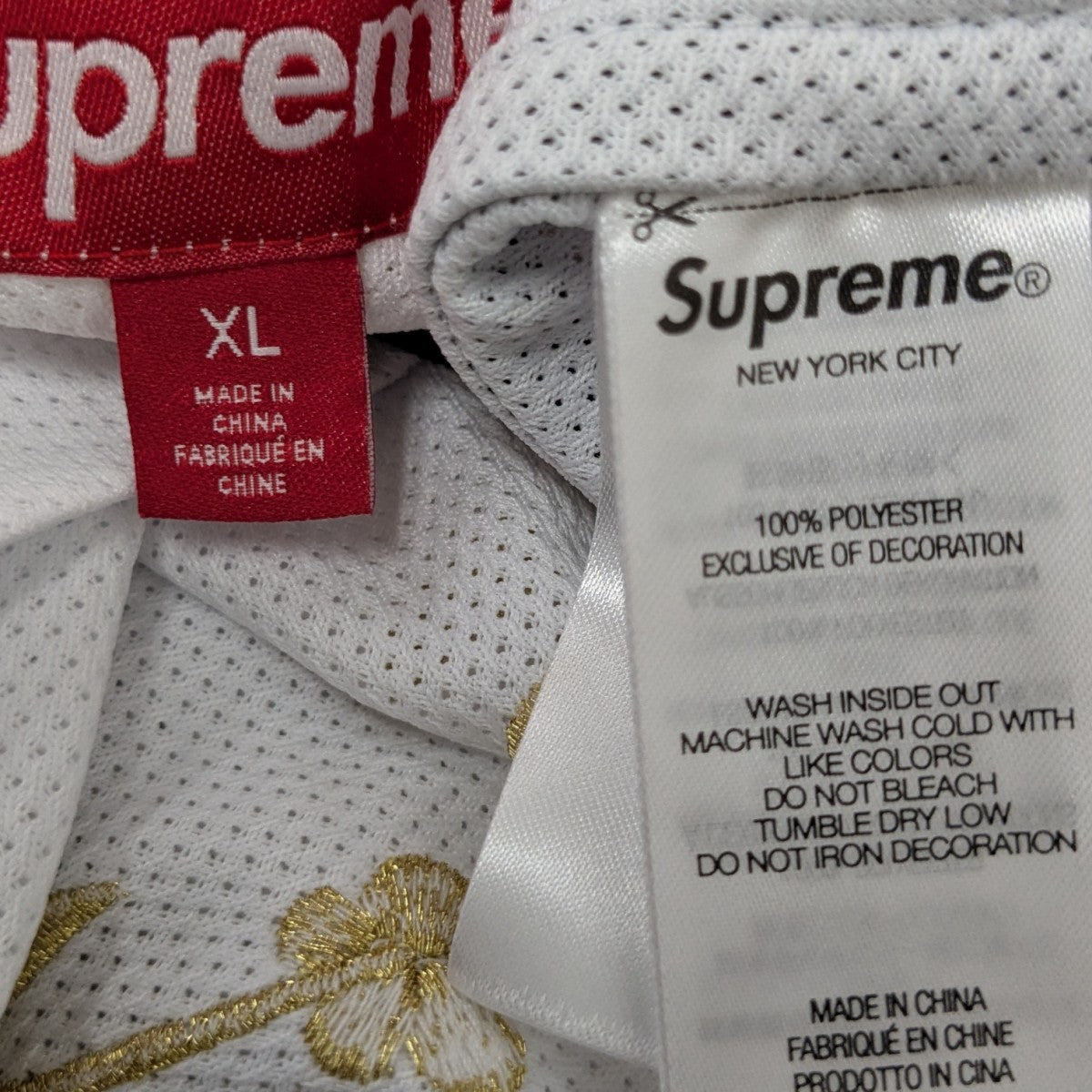 Supreme 25AWFloral Soccer Jerseyフローラルサッカージャージ 古着・中古-7枚目のアイテム画像