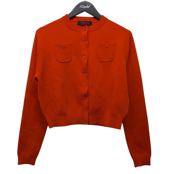 CABaN(キャバン) コットンカシミヤ クルーネックカーディガン39-02-34