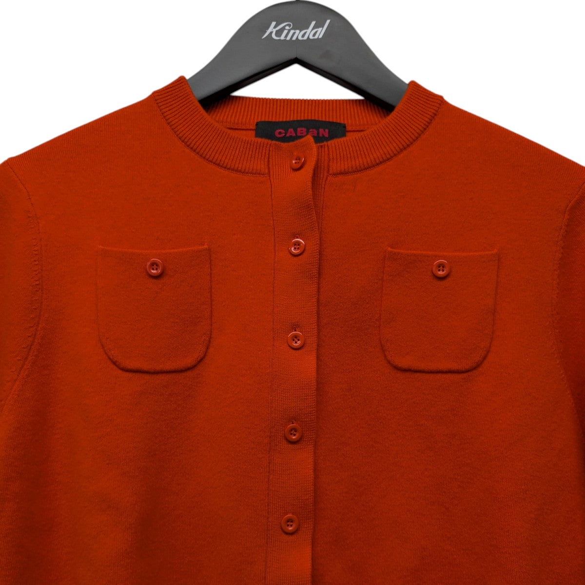 CABaN(キャバン) コットンカシミヤ クルーネックカーディガン39-02-34