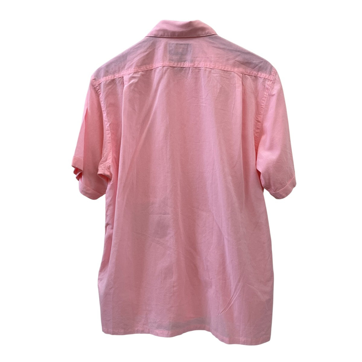 BEAMS PLUS Beach Shirt 100 2 Organdy Garment Dyeビーチシャツ38-01-0184-139 古着・中古-2枚目のアイテム画像