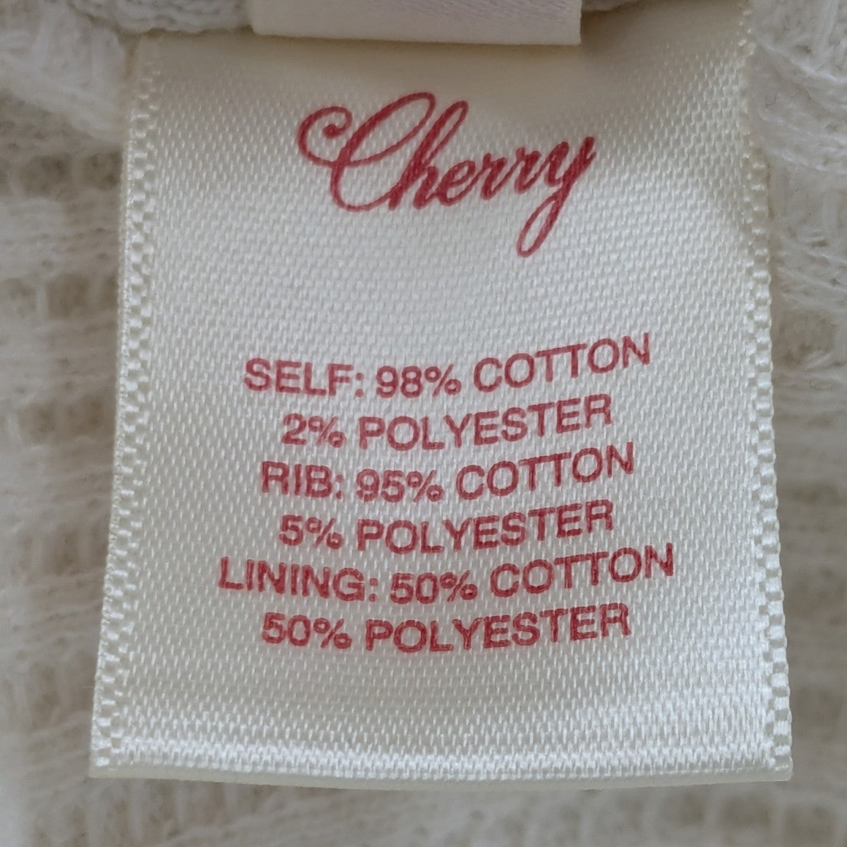 Thermal Zip Up HoodieサーマルZIP UPパーカー