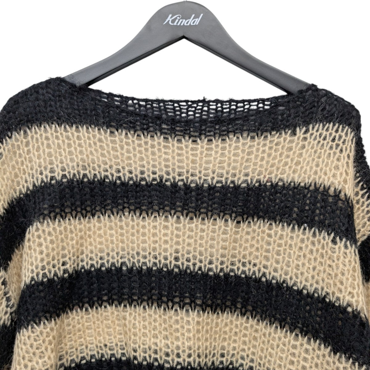 AMBERGLEAM(アンバーグリーム) MESH MOHAIR KNITメッシュモヘアニット