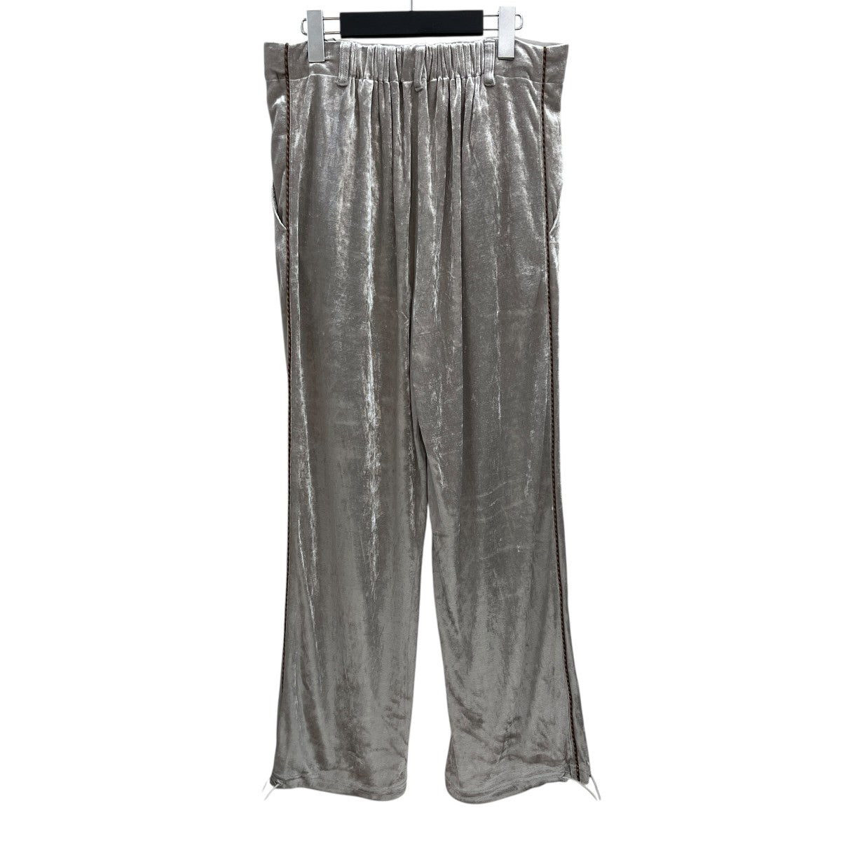 AMBERGLEAM Crush Velour Gather pantsクラッシュベロアギャザーパンツ1316151112 古着・中古-2枚目のアイテム画像