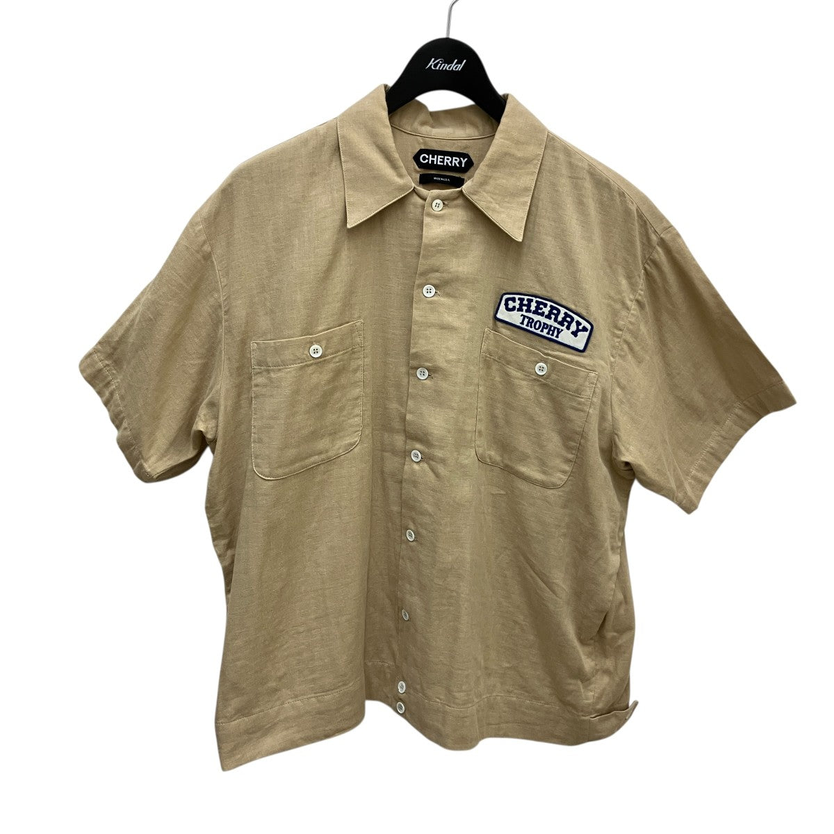 CHERRY LA ワッペンシャツ 古着・中古-1枚目のアイテム画像