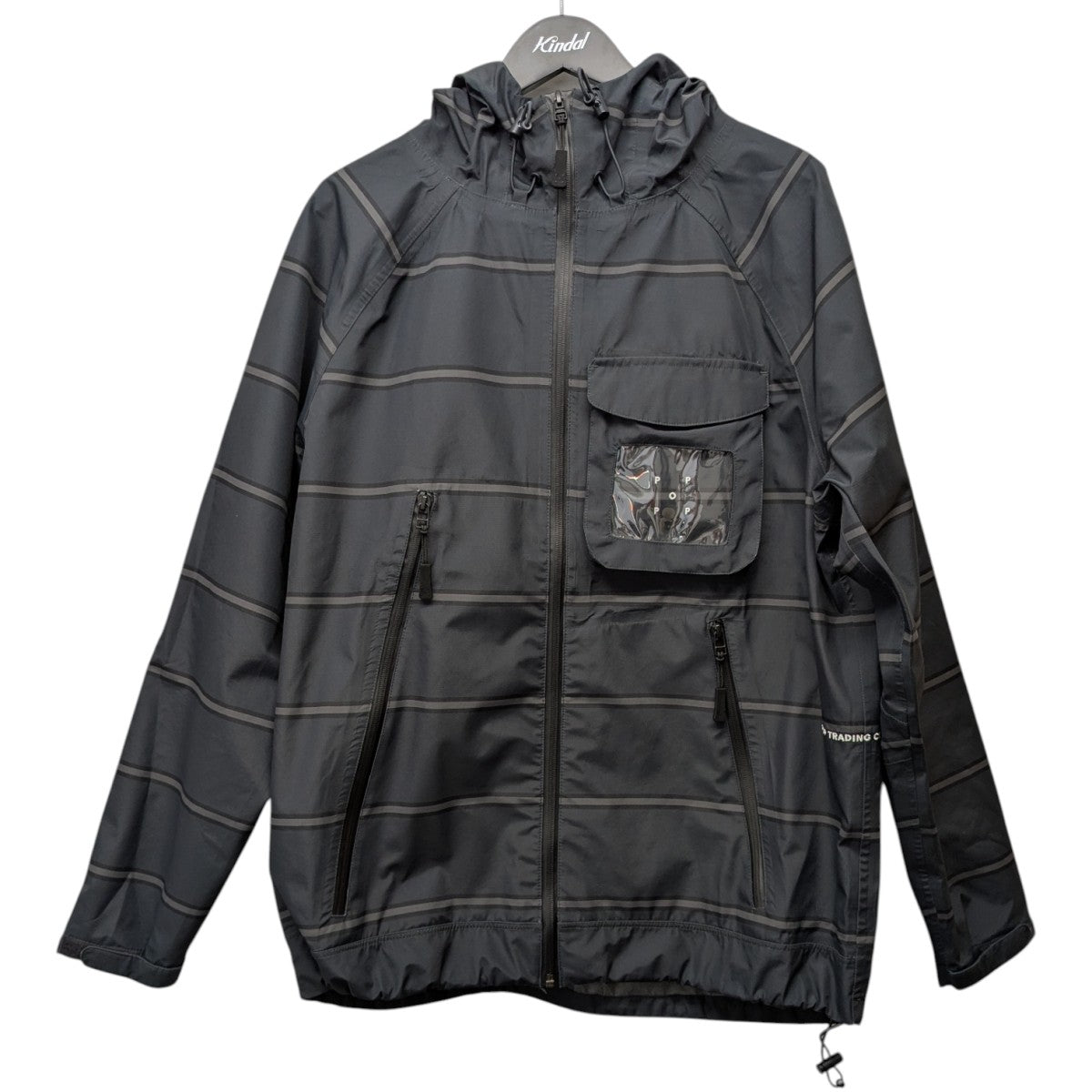 STRIPED ORACLE JACKET ANTHRACITEストライプオラクルジャケット