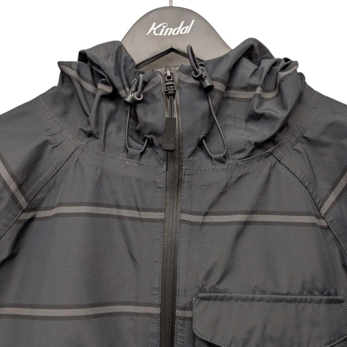 STRIPED ORACLE JACKET ANTHRACITEストライプオラクルジャケット