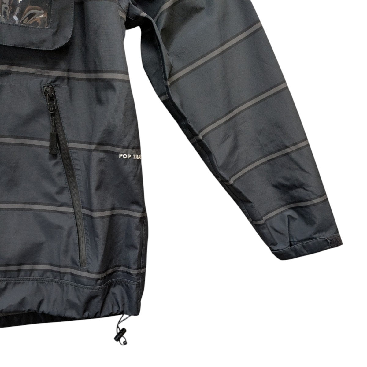 STRIPED ORACLE JACKET ANTHRACITEストライプオラクルジャケット