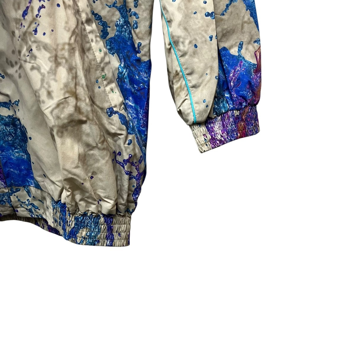 Martine rose Multicolor Grey Splash Print Track Jacketオーバーサイズトラックジャケット 古着・中古-5枚目のアイテム画像