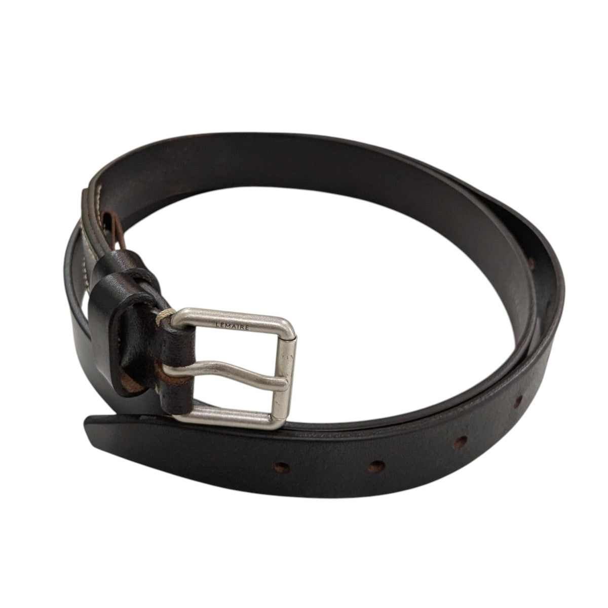 LEMAIRE(ルメール) 「REVERSE BELT 25」リバースベルト ブラウン