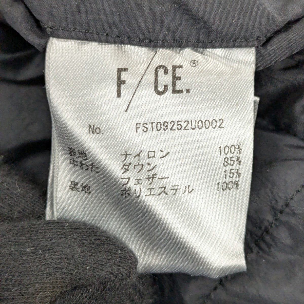 GARMENT DYE DOWN JKガーメントダイダウンジャケットFST0925U0002