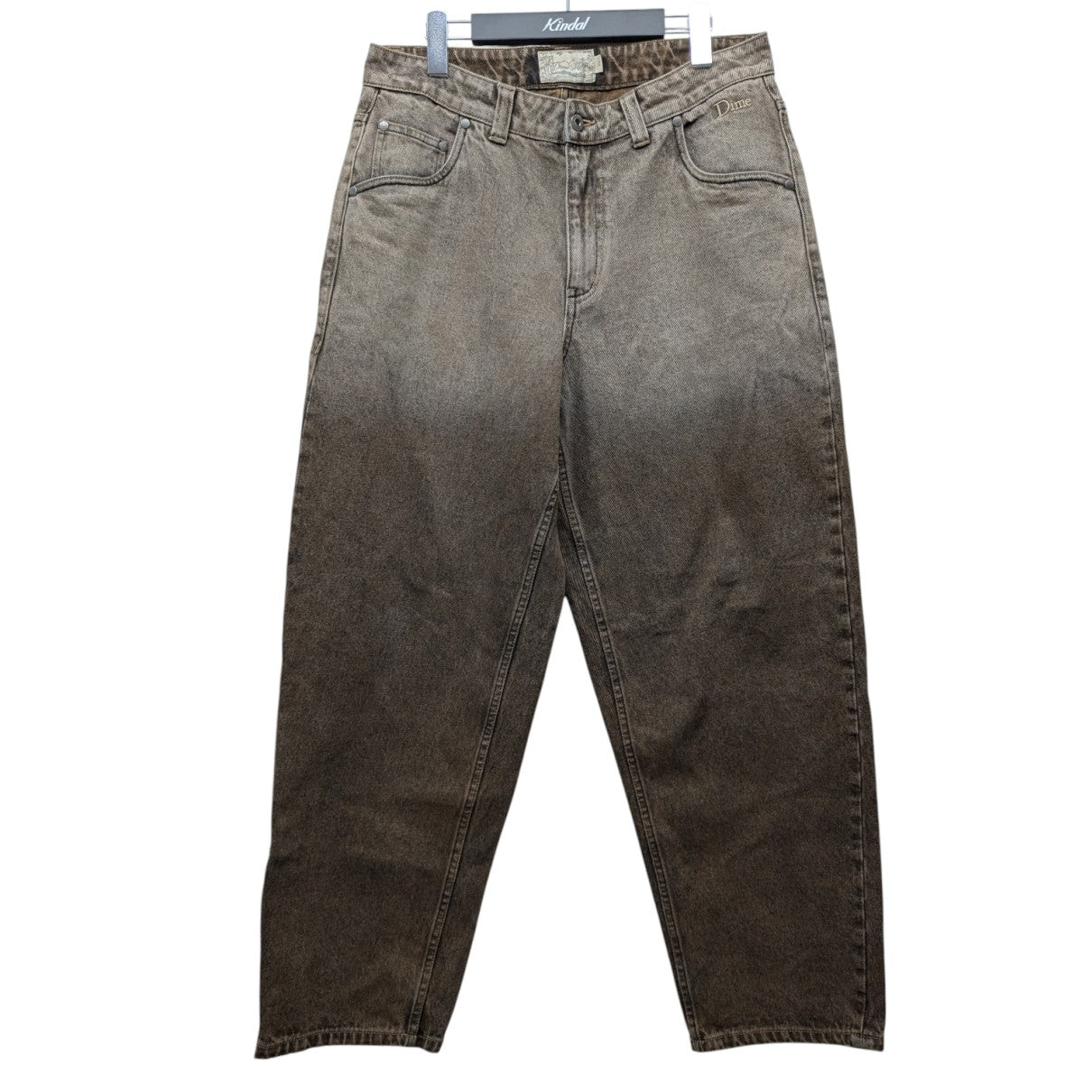 Straight Denim Pantsウォッシュ加工デニムパンツ