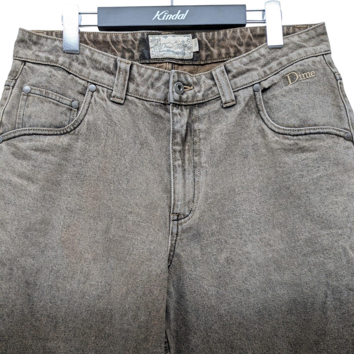 Straight Denim Pantsウォッシュ加工デニムパンツ