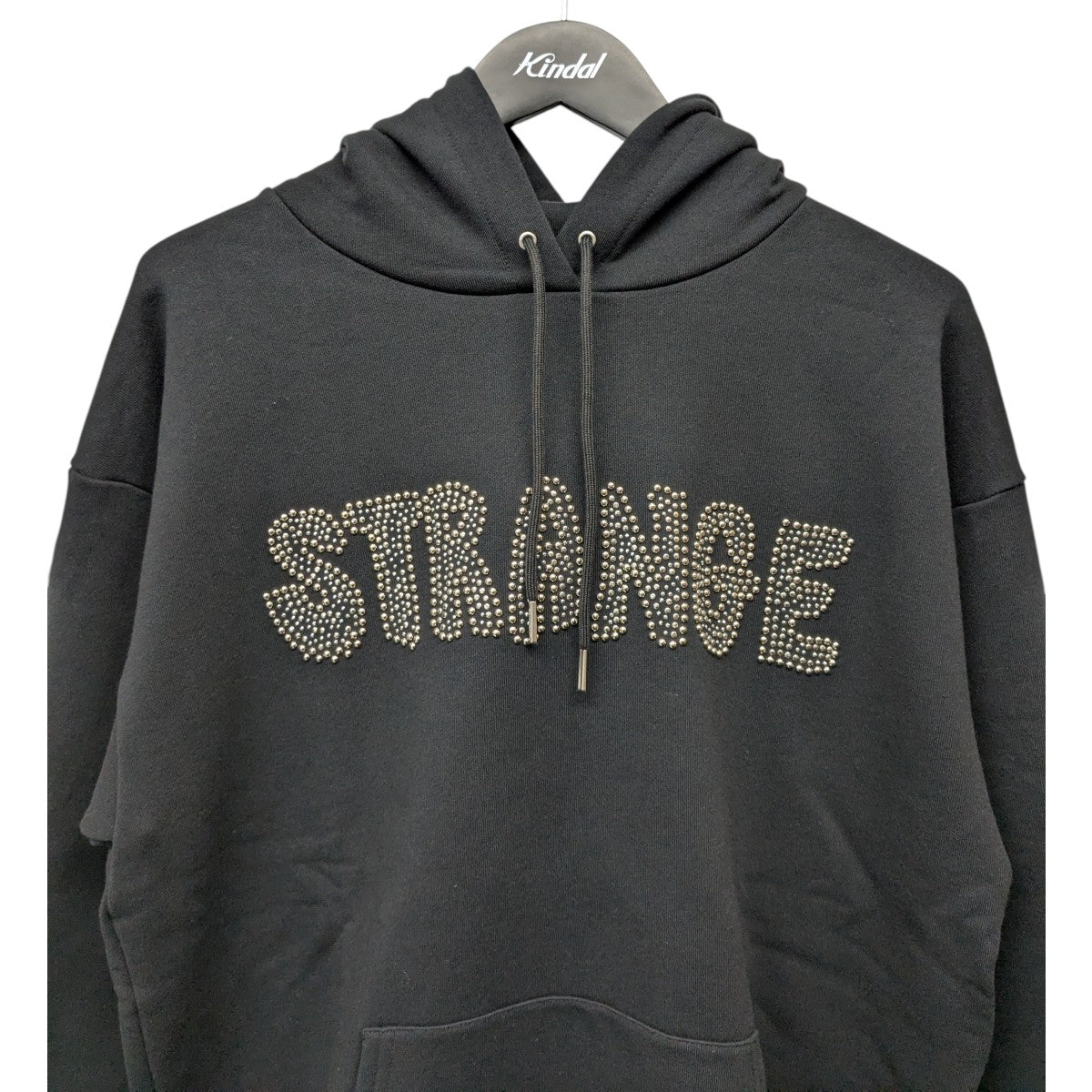 CELINE POPUP STORE限定 STRANGEスタッズプルオーバーパーカー 古着・中古-3枚目のアイテム画像