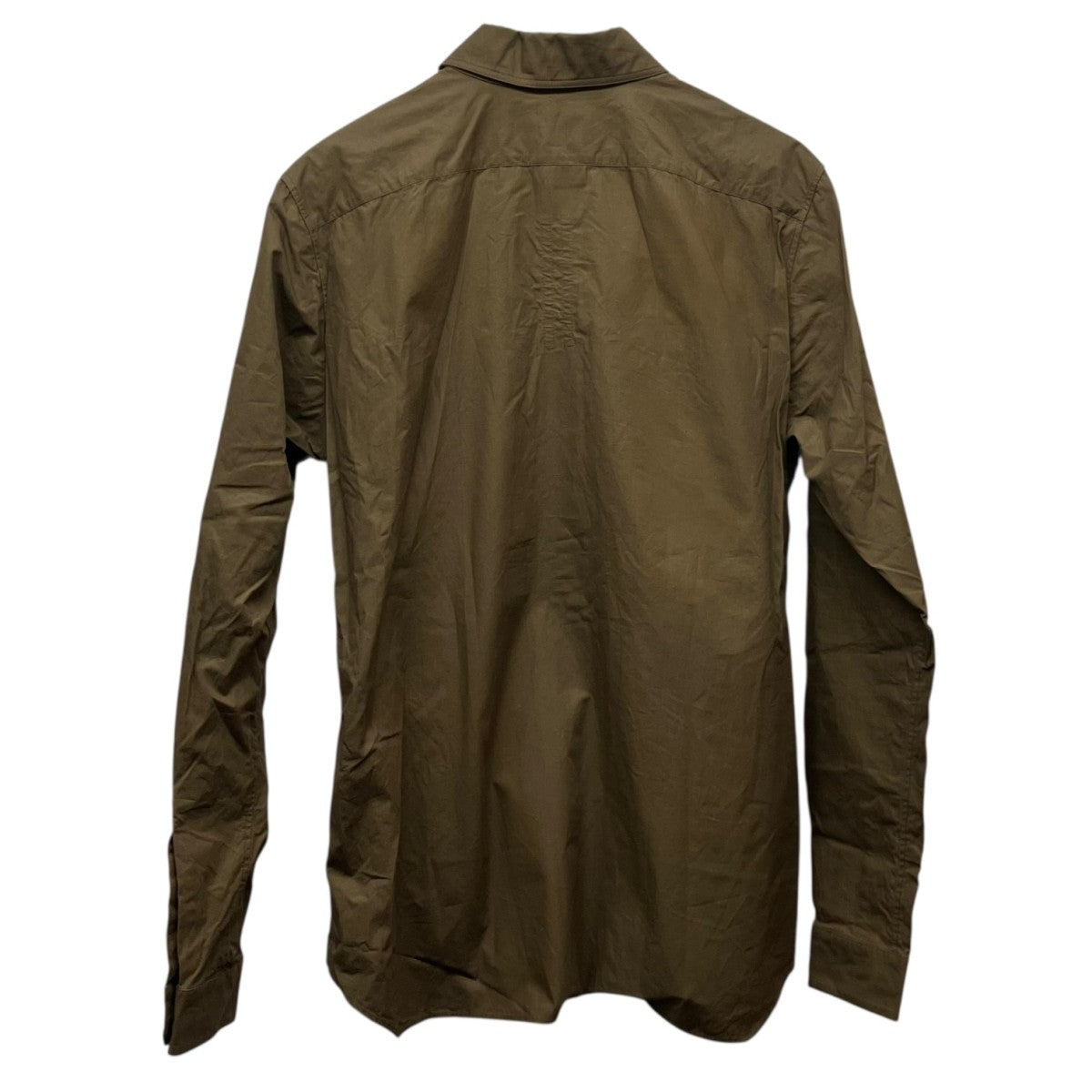RICK OWENS 24AWオーガニックコットンシャツRU02D6291-P 古着・中古-2枚目のアイテム画像