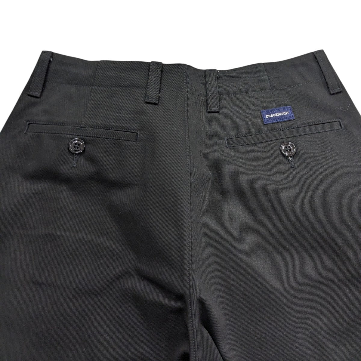 DESCENDANT(ディセンダント) DC-6 ORGANIC COTTON TWILL TROUSERS DESCENDANT(ディセンダント) DC-6 ORGANIC COTTON TWILL TROUSERS