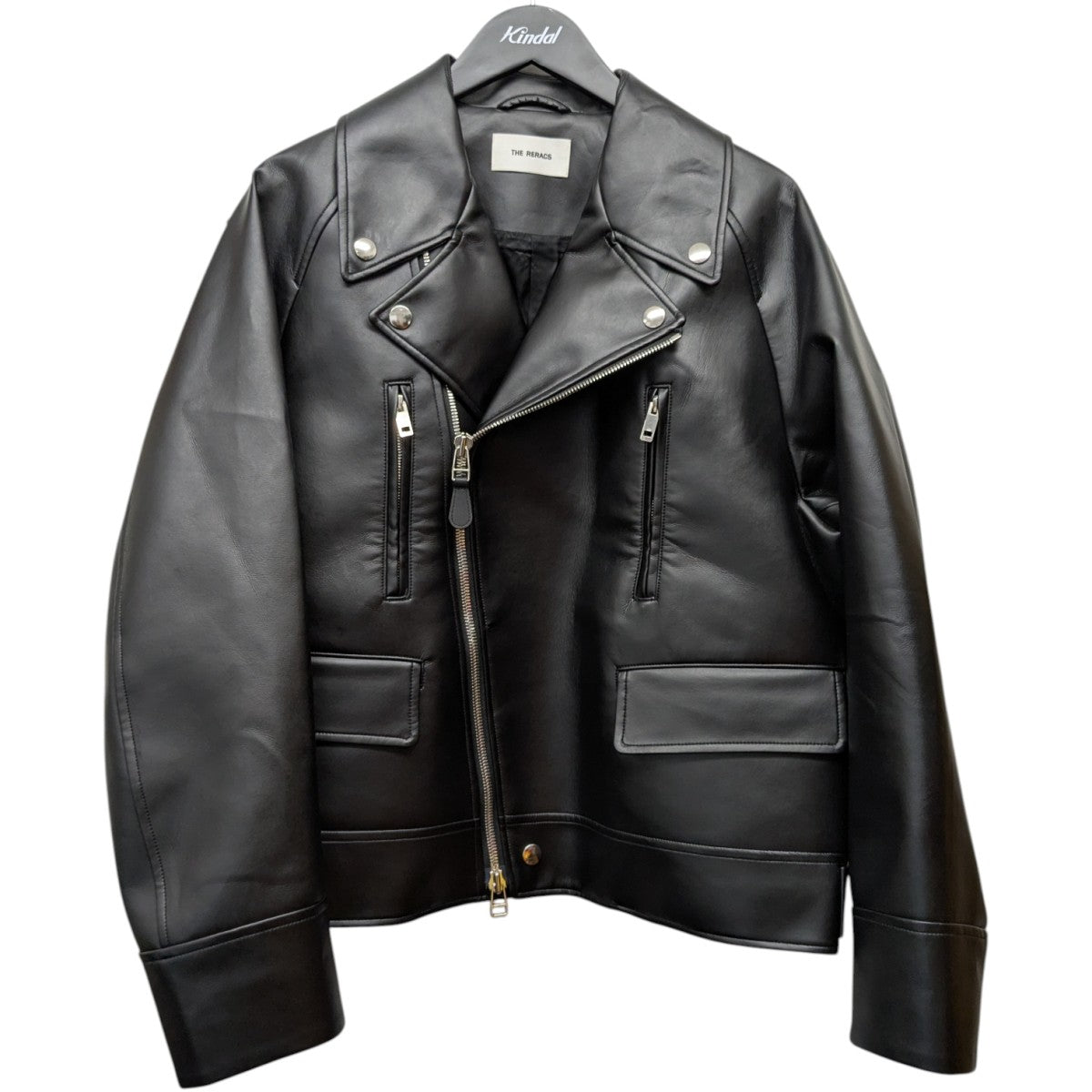 THE RERACS フェイクレザーダブルライダースジャケット24FW-REJK-195-J 古着・中古-1枚目のアイテム画像