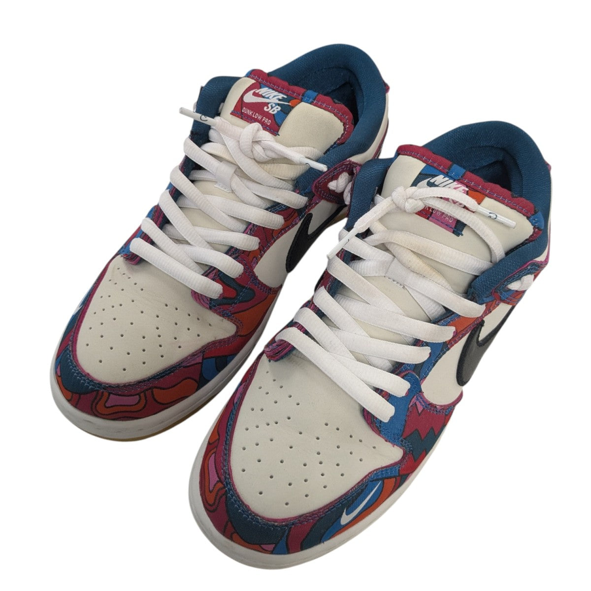 ナイキ Nike SB Parra abstract art 28cm 付属品有 Parra×NIKE SB 「DUNK LOW PRO QS Abstract Art」スニーカー DH7695