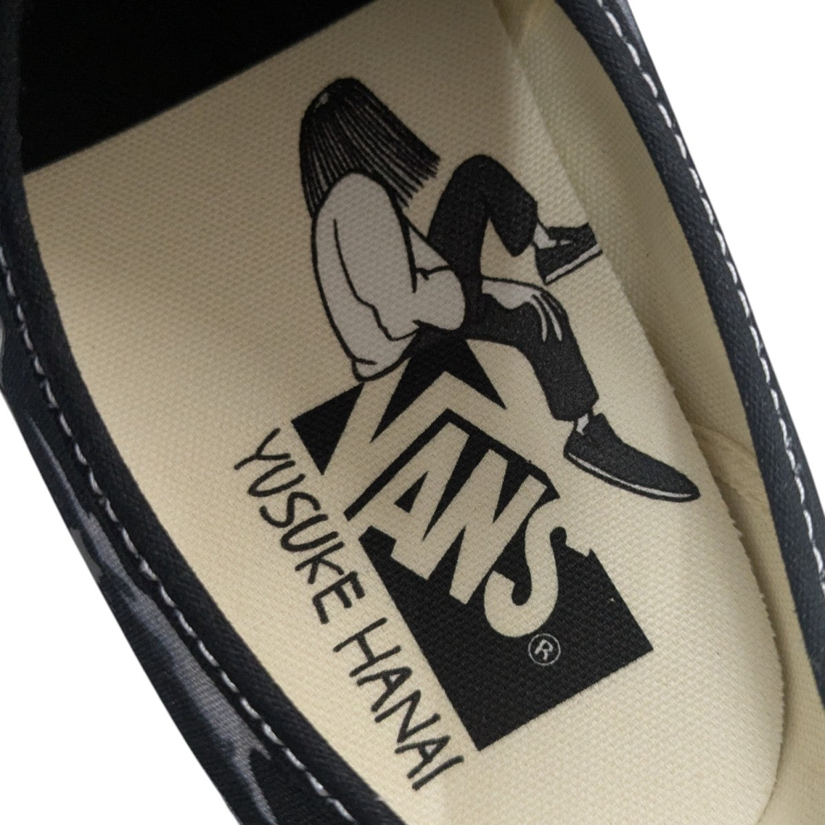 HANAI YUSUKE×VANS 「Lx Authentic 44」グラフィックスニーカー 721356