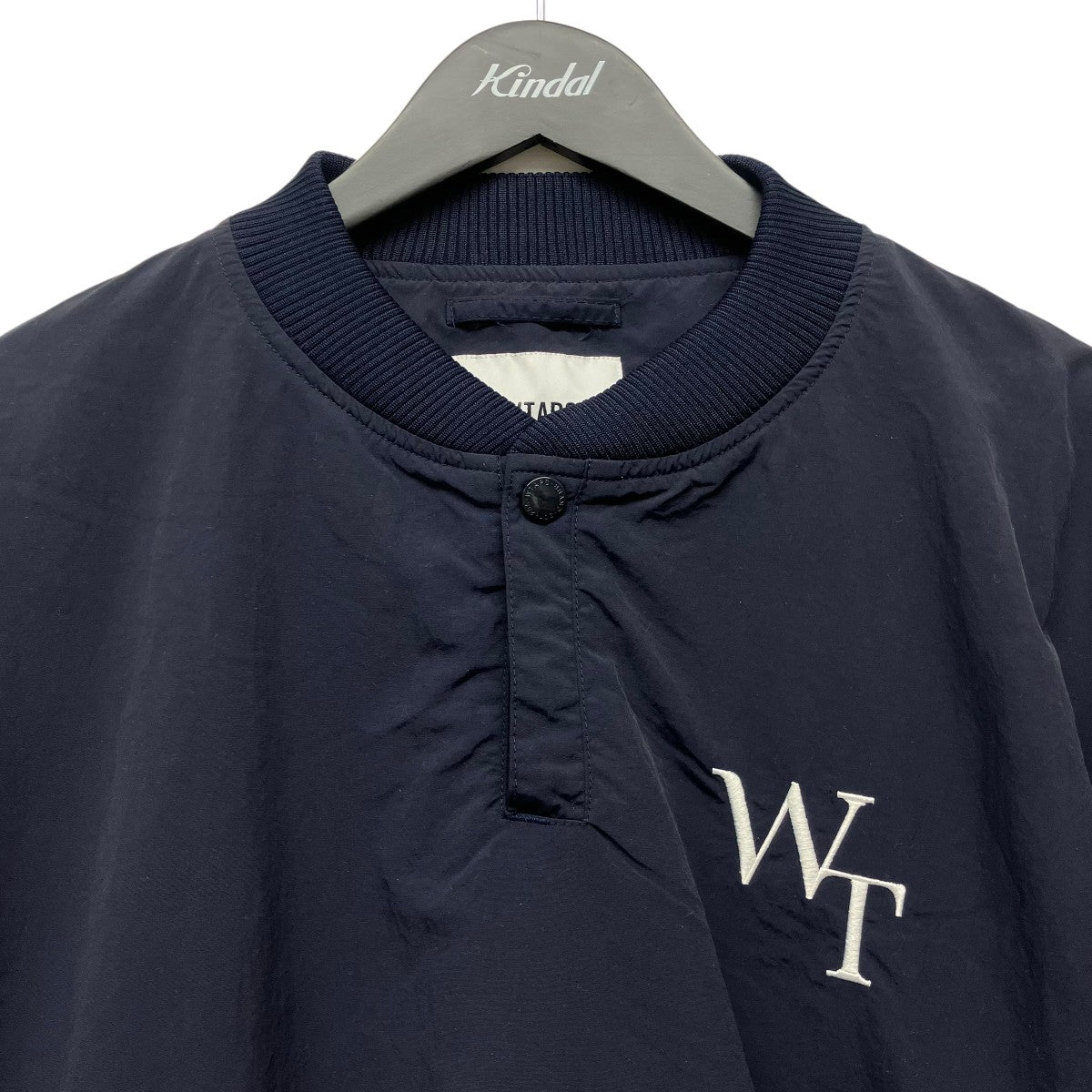 WTAPS 23SSPitch Jacket Nylon Tussah Leagueナイロン プルオーバー ジャケット231BRDT-JKM02 古着・中古-3枚目のアイテム画像