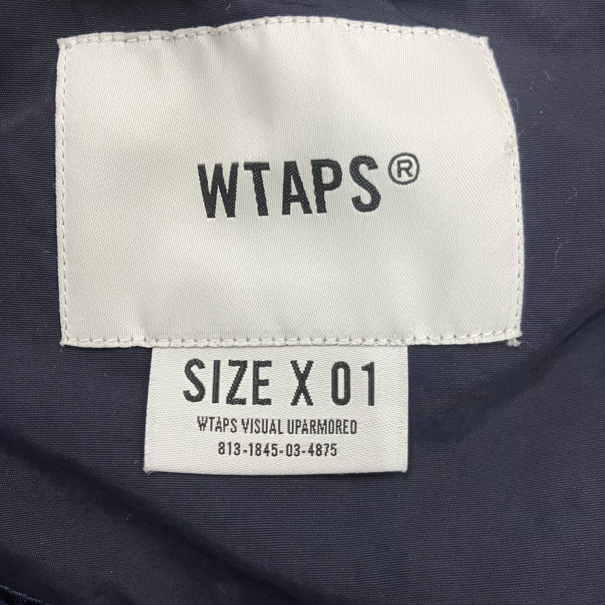 WTAPS 23SSPitch Jacket Nylon Tussah Leagueナイロン プルオーバー ジャケット231BRDT-JKM02 古着・中古-7枚目のアイテム画像