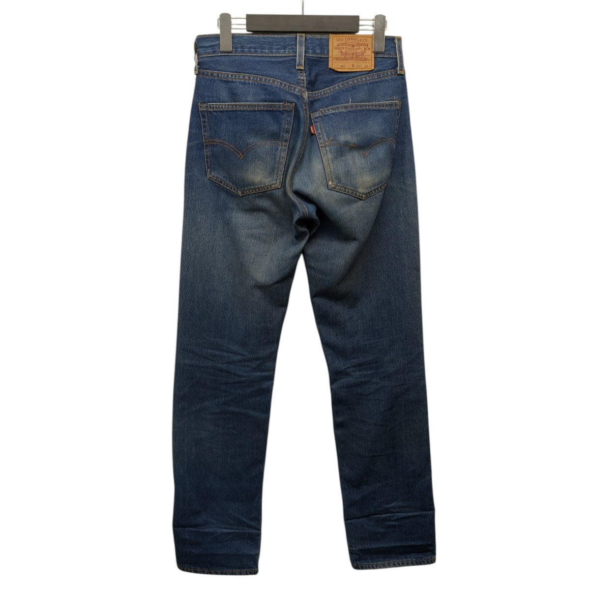 LEVI’S BIG E 平行ステッチ 耳付 501デニムパンツ 古着・中古-2枚目のアイテム画像