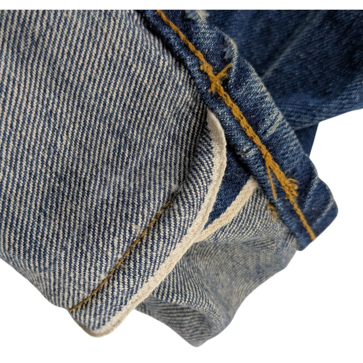 LEVI’S BIG E 平行ステッチ 耳付 501デニムパンツ 古着・中古-7枚目のアイテム画像