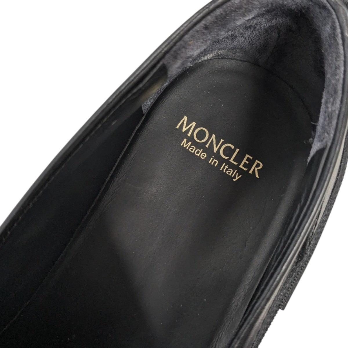 MONCLER(モンクレール) ペニーローファー ブラック サイズ 36 1/2