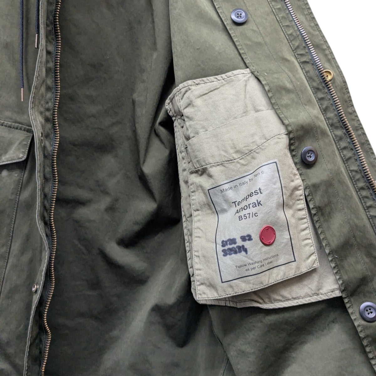 「TEMPEST ANORAK」アノラックジャケット