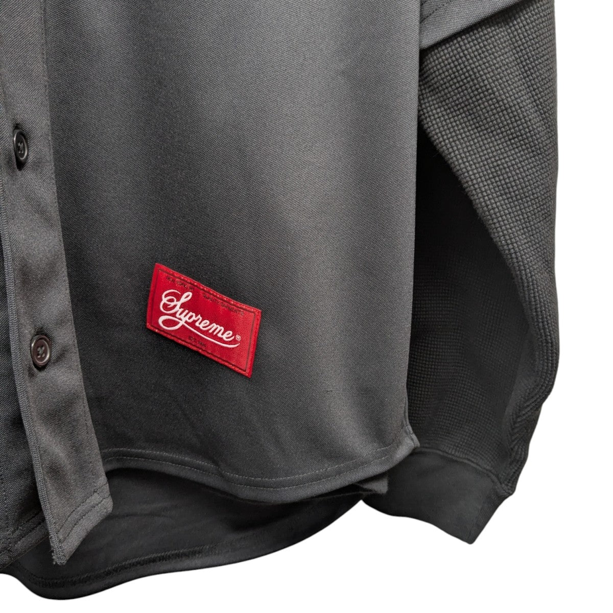 SUPREME ブラック ベースボールジャージ 楽天市場】【Supreme Velvet Baseball Jersey Black 25SS シュプリーム