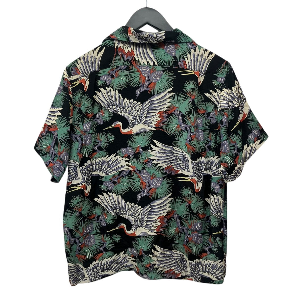 「HAWAIIAN SHIRT S-S TSURU」ハワイアンシャツ