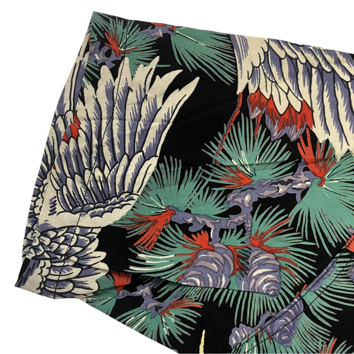「HAWAIIAN SHIRT S-S TSURU」ハワイアンシャツ