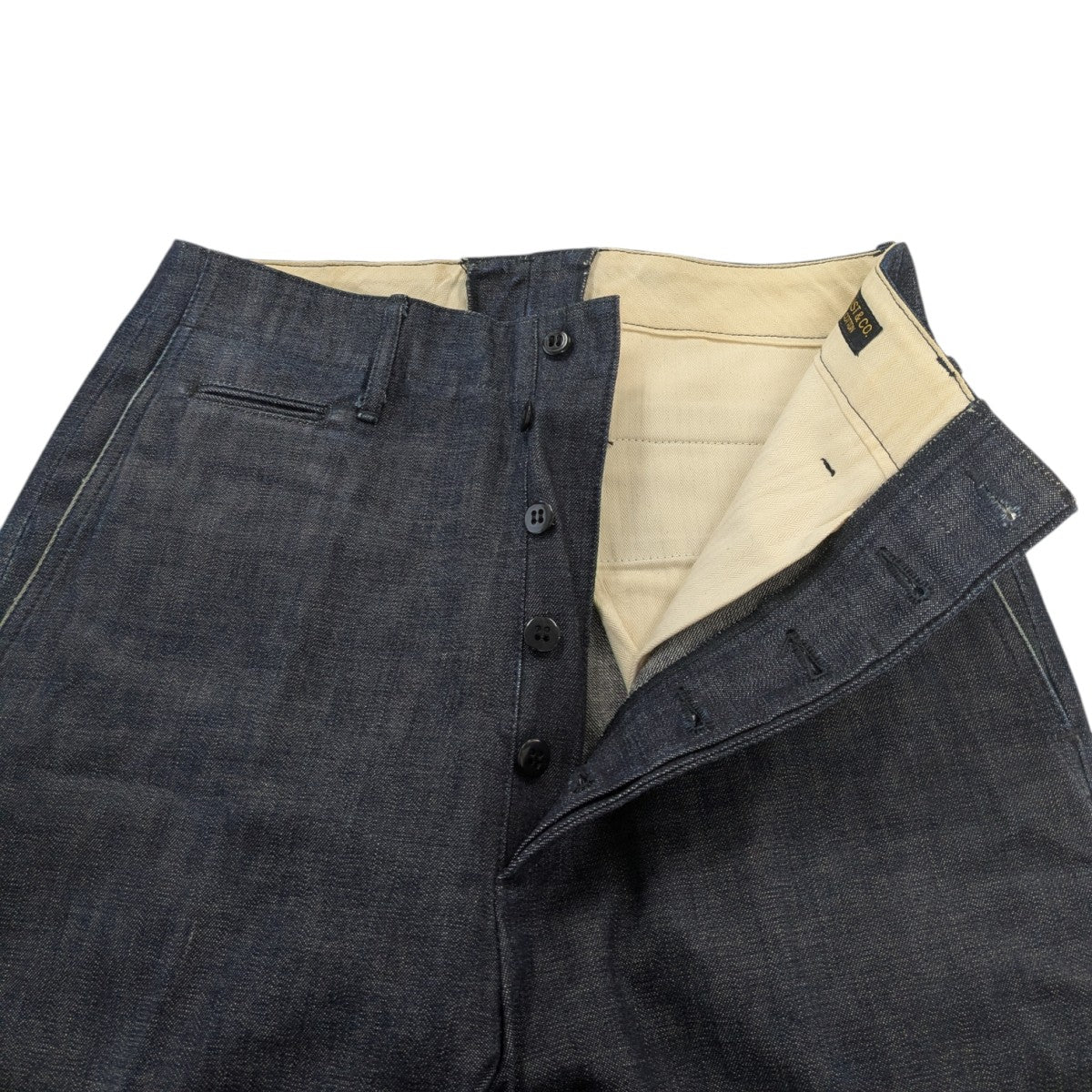 ATLAST ＆ CO(アットラスト) デニムトラウザーズ インディゴ サイズ 28